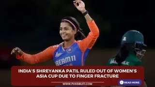 Indias Shreyanka Patil ruled out of
