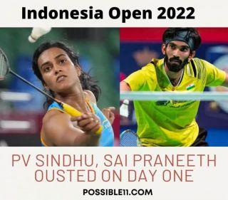 Indonesia Open: PV Sindhu, Sai Praneeth