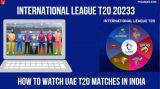 International League T20, UAE
