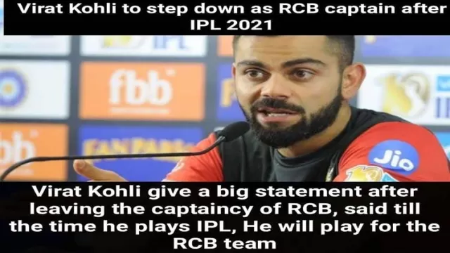 IPL 2021: Which team will Kohli play