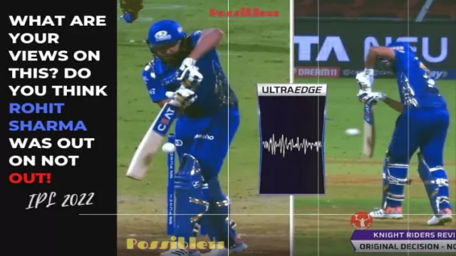 IPL 2022, Controversial Umpiring: Rohit Sharma was