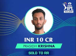 IPL 2022 Prasidh Krishna bought by