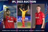 IPL 2023 Auction: Full