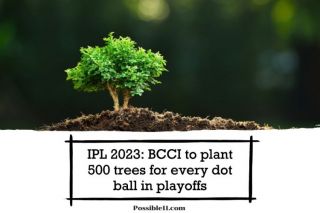 IPL 2023: BCCI to plant 500