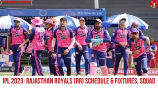 IPL 2023: Rajasthan Royals (RR) Schedule