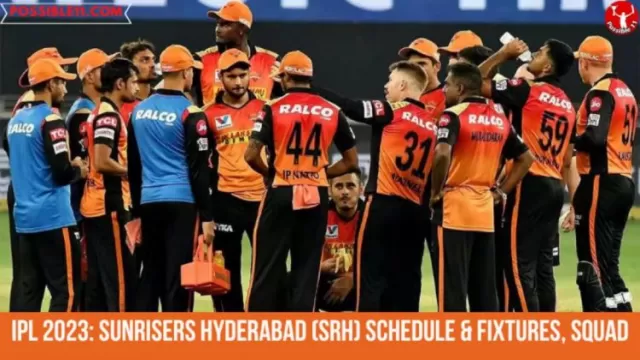 IPL 2023: Sunrisers Hyderabad (SRH) Schedule &
