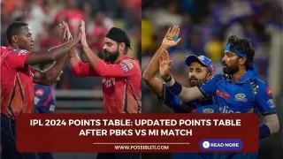 IPL 2024 Points Table: Updated Points