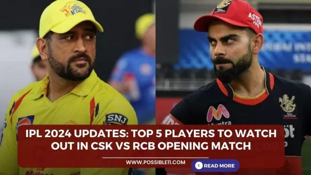 IPL 2024 Updates: Top 5 Players To