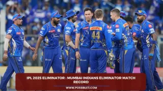 IPL 2025 Eliminator : Mumbai Indians