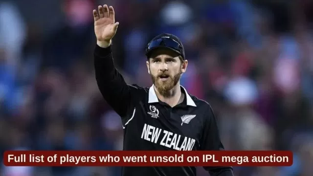 IPL 2025: Full List of Unsold Players