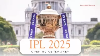 IPL 2025: Opening Ceremony, Star Performers