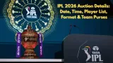 IPL 2026 Auction Details: