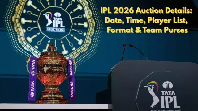 IPL 2026 Auction Details: Date, Time, Player