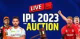 IPL Auction 2023 Live