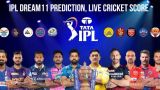 IPL Dream11 Prediction, Live