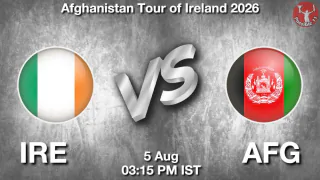 IRE vs AFG 1st ODI 2026,
