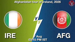IRE vs AFG 2nd ODI 2026,