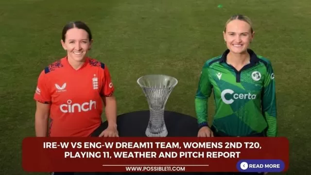 IRE-W vs ENG-W Dream11 Team, Women 2nd