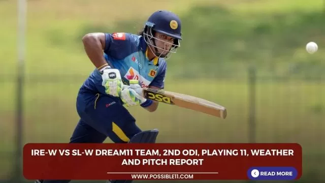 IRE-W vs SL-W Dream11 Team, 2nd ODI,