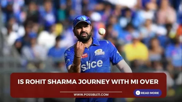 Is Rohit Sharma journey with MI over