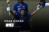 Ishan Kishan Hit Fastest
