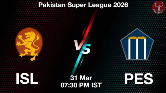 ISL vs PES PSL 2026, Pitch Report,
