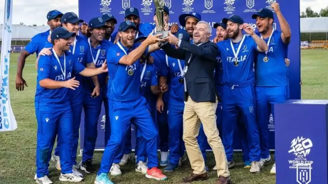 Italy Cricket Team Create History Qualify Men