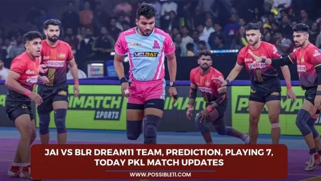 JAI vs BLR Dream11 Team, Prediction, Playing