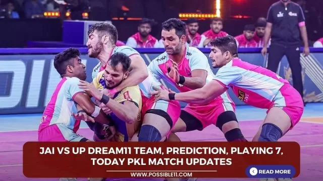 JAI vs UP Dream11 Team, Prediction, Playing