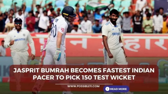 Jasprit Bumrah becomes fastest Indian pacer to