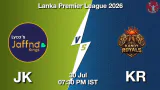 JK vs KR LPL 2026 Match Preview, Head to Head, Playing XI & AI Prediction