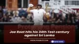 Joe Root hits his