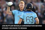 Jos Buttler reveals conversation