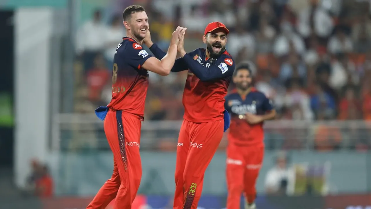 josh hazlewood (rcb) lsg vs rcb ipl 2026