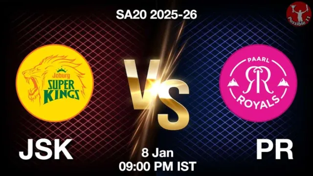 JSK vs PR SA20 2025-26, Pitch Report,