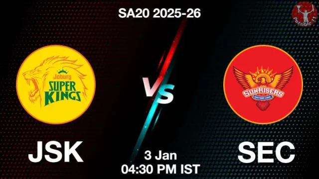 JSK vs SEC SA20 2025-26, Pitch Report,
