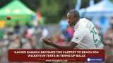Kagiso Rabada becomes the