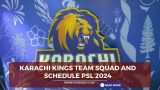Karachi Kings team squad