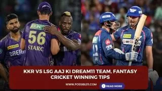 KKR vs LSG Aaj ki Dream11