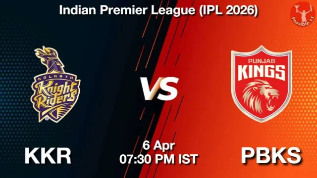 KKR vs PBKS IPL 2026, Pitch Report,