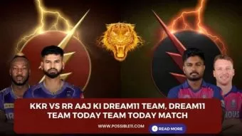 KKR vs RR Aaj ki Dream11