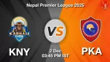 KNY vs PKA, Pitch Report, Head to Head, Playing 11, AI Prediction