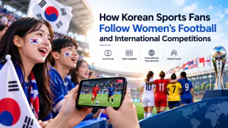 How Korean Sports Fans Follow Women