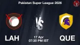 LAH vs QUE PSL