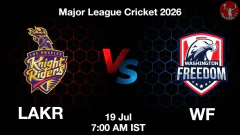 LAKR vs WF MLC 2026 Picture