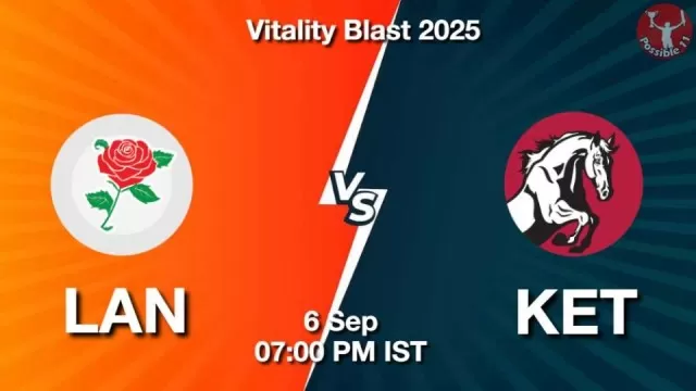 LAN vs KET T20 Blast: Pitch Report,