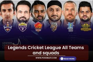 Legends Cricket League All Teams and