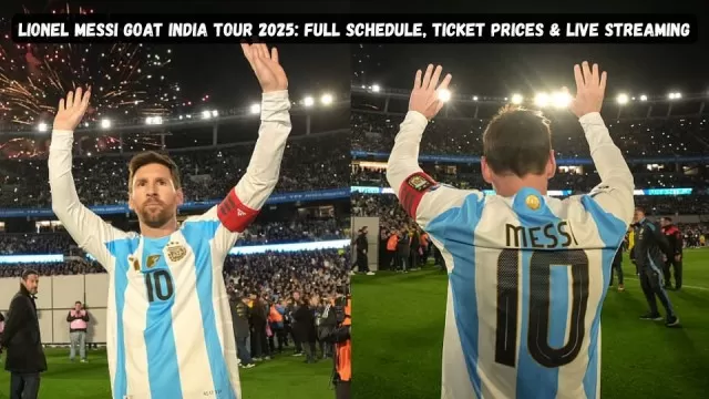Lionel Messi GOAT India Tour 2025: Full