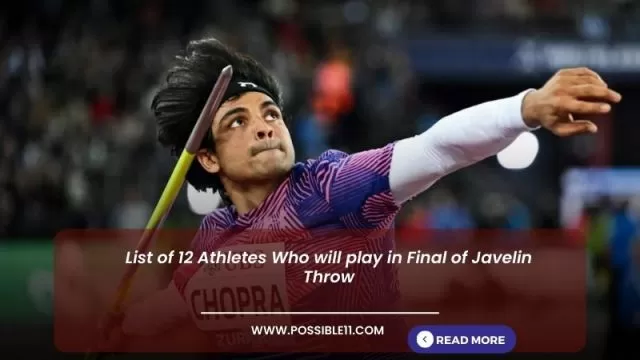 List of 12 Athletes Who will play