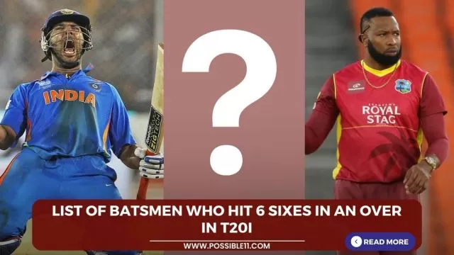 List of batsmen who hit 6 sixes